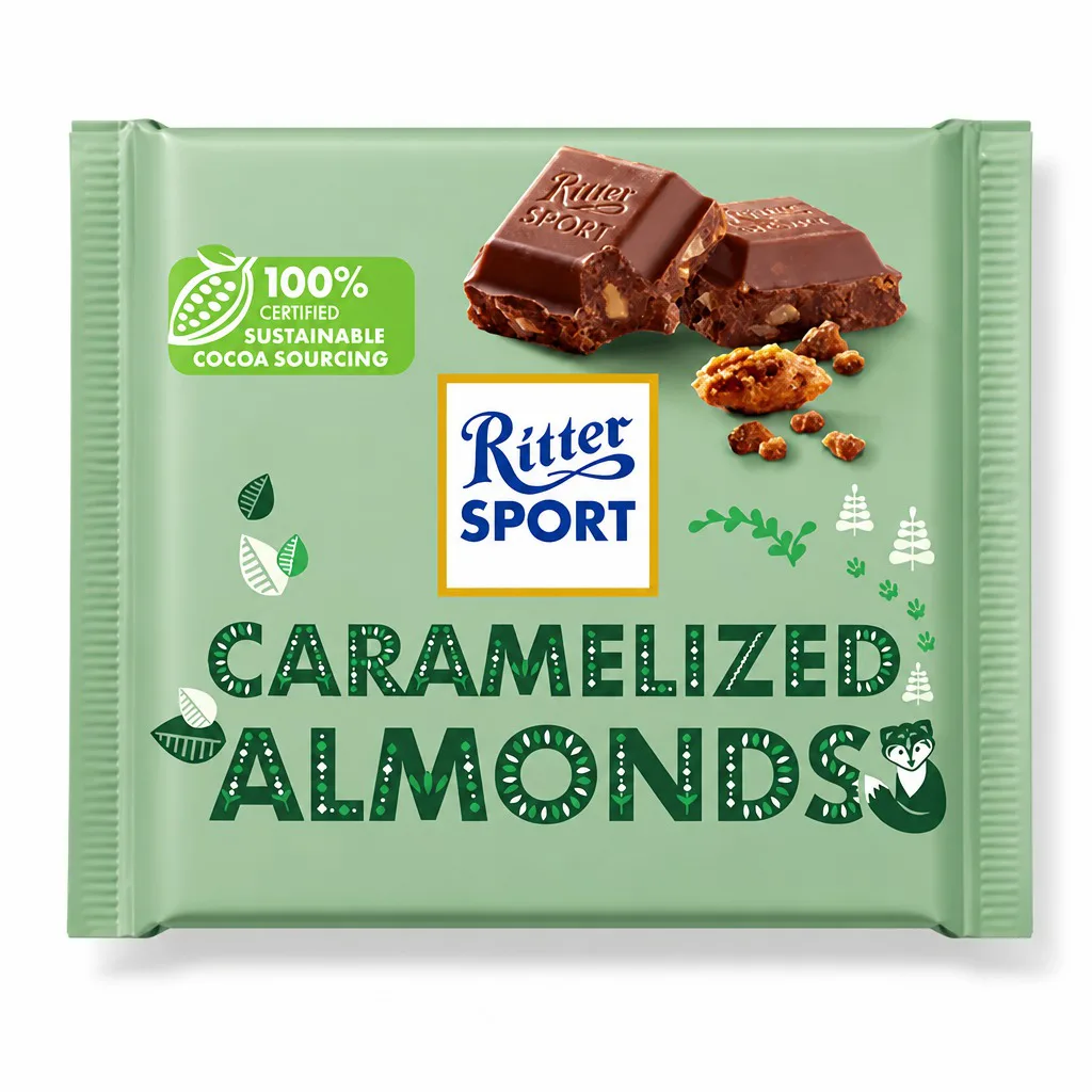 Ritter Sport Winter Edition Caramelized Almonds