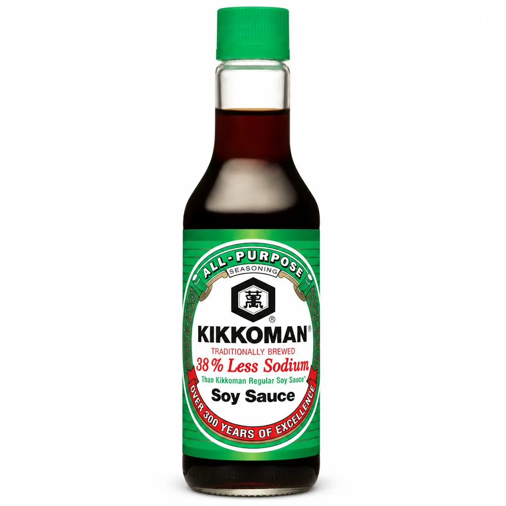 Kikkoman 38% Less Sodium Soy Sauce