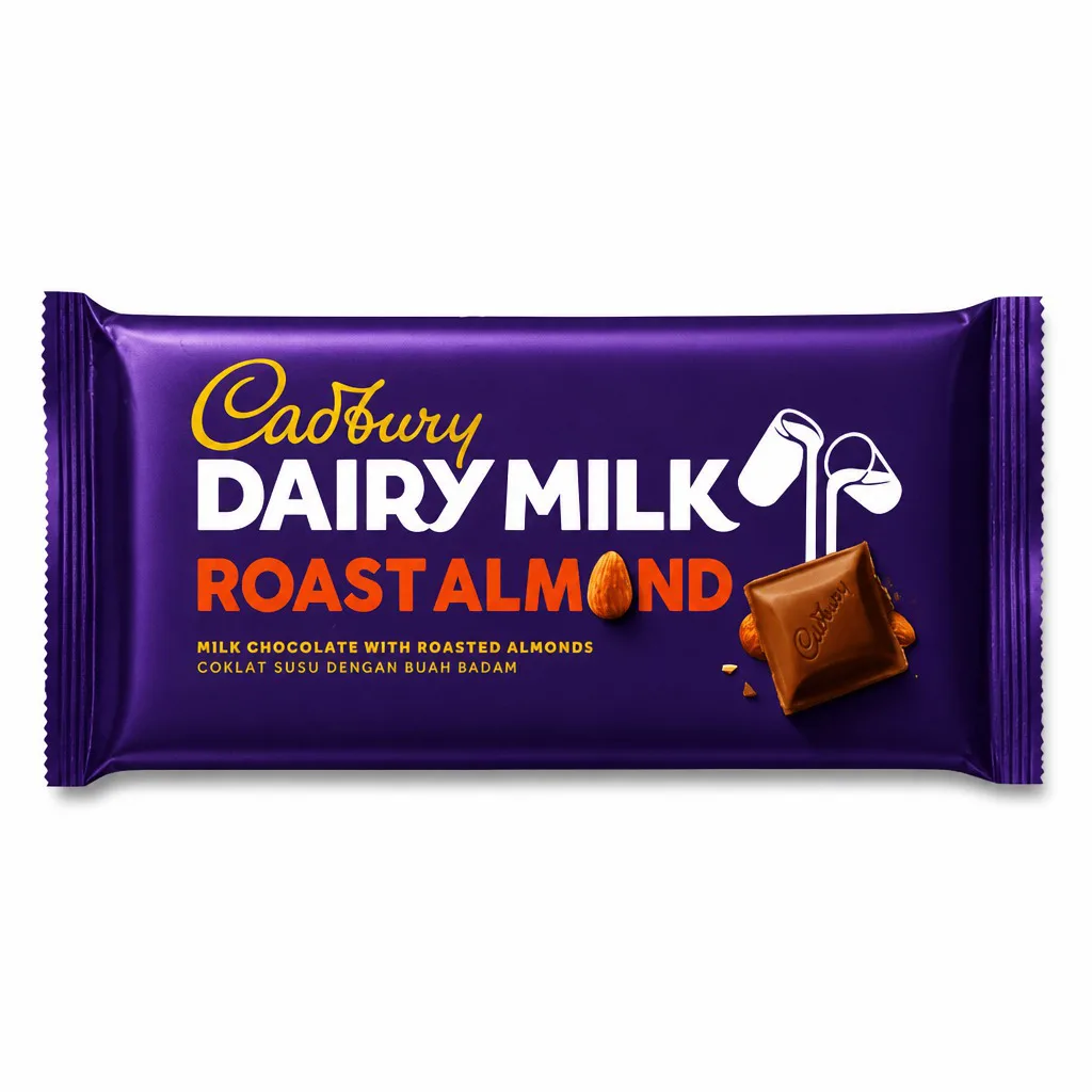 Cadbury Dairy Milk Roast Almond 160g