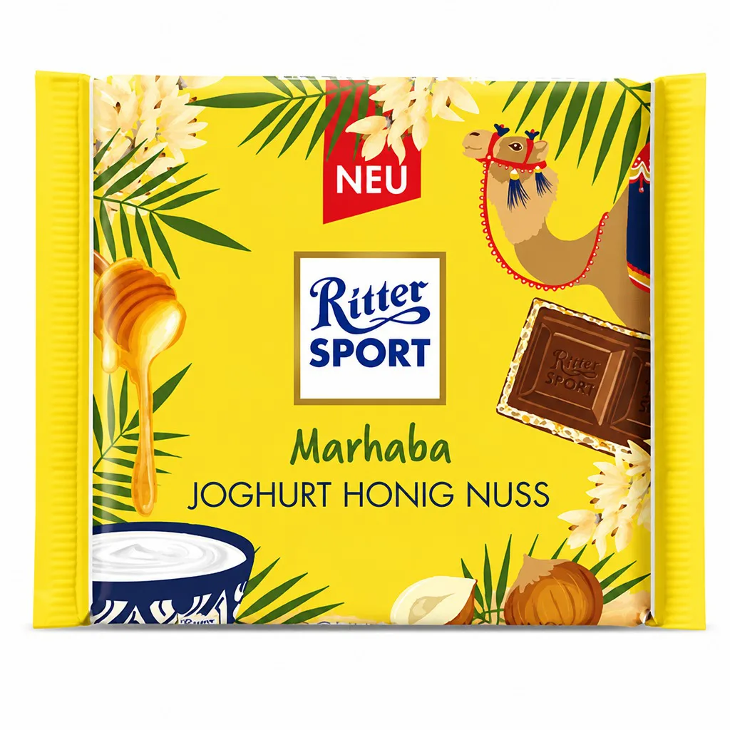 Ritter Sport Marhaba Yogurt Honey Nut 100g