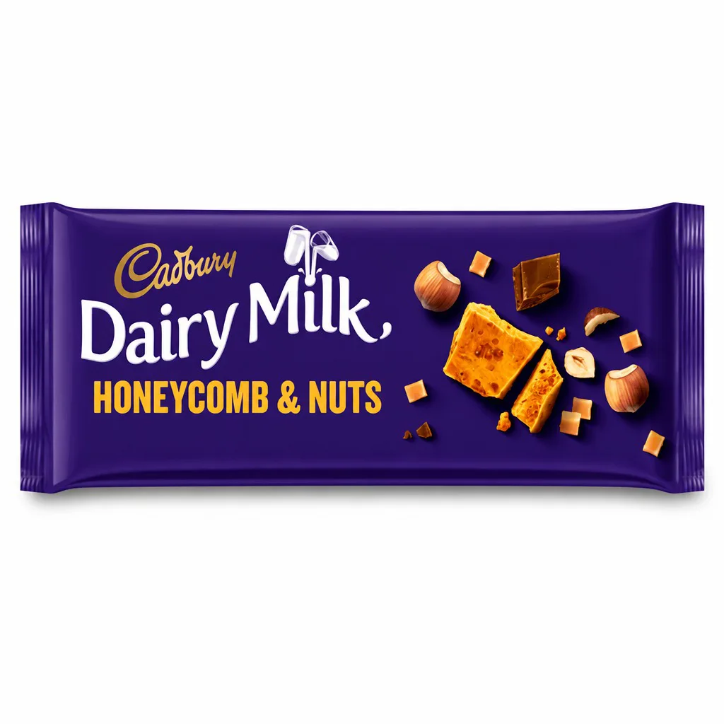 Cadbury Dairy Milk Honeycomb and Nuts