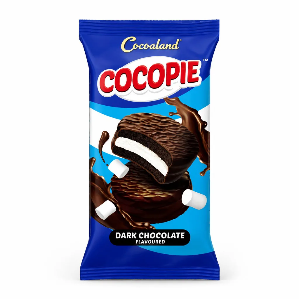 Cocoaland Chocopie Dark Chocolate 150g