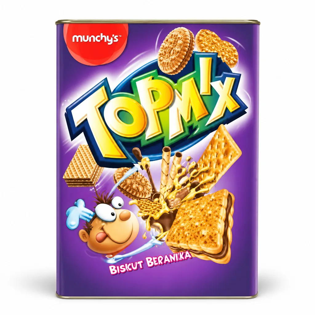 Munchy's TopMix Assorted Biscuits 700g