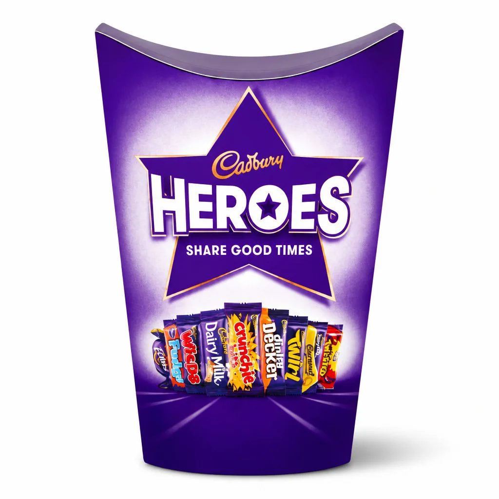 Cadbury Heroes 185g Carton