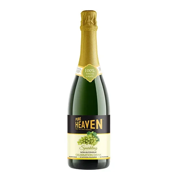 Pure Heaven Non-Alcoholic Celebration Drink White Grape 750ml