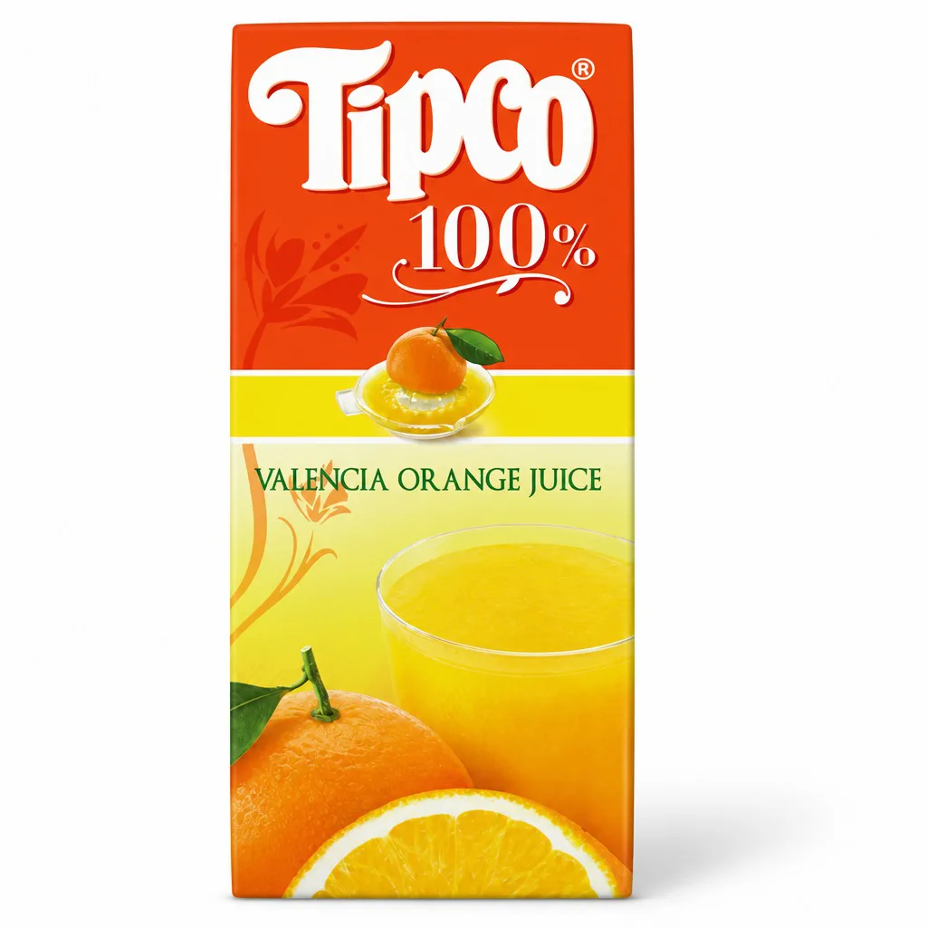 Tipco 100% Valencia Orange Juice