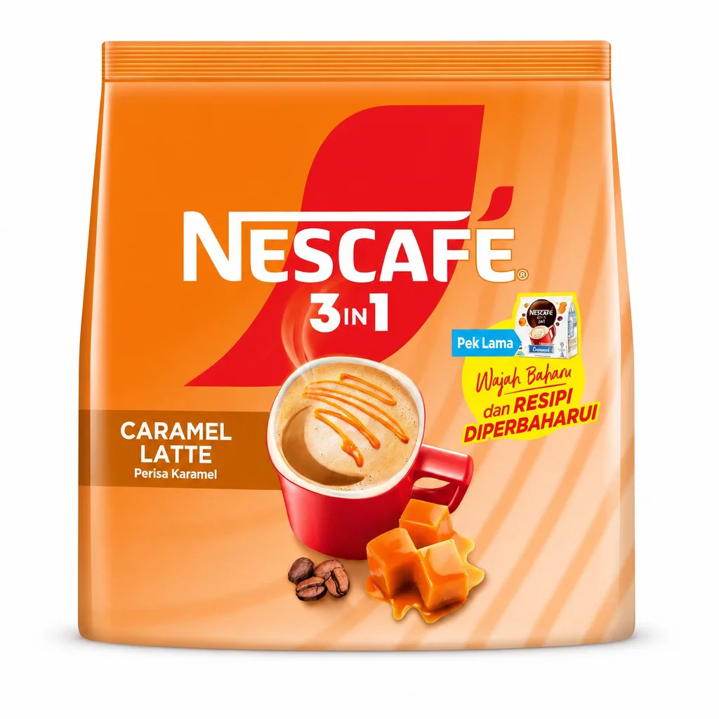 Nescafe 3in1 Caramel Latte 345g
