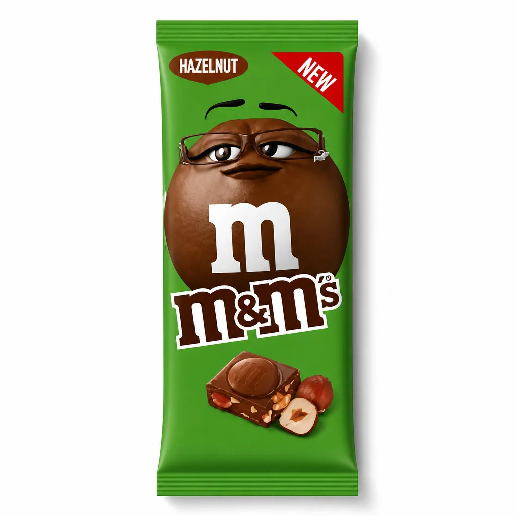 M&M's Hazelnut Chocolate Bar 165g