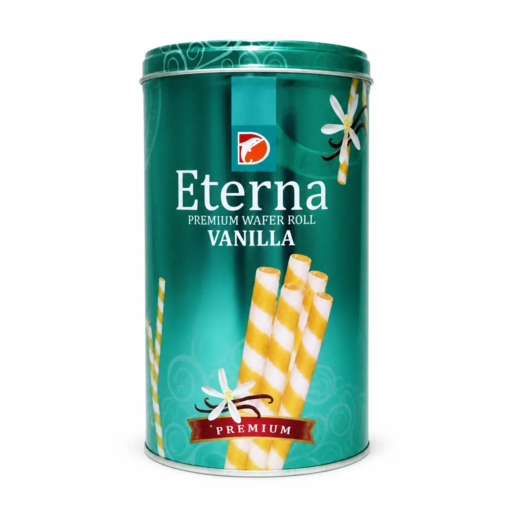 Eterna Premium Wafer Roll Vanilla 350g