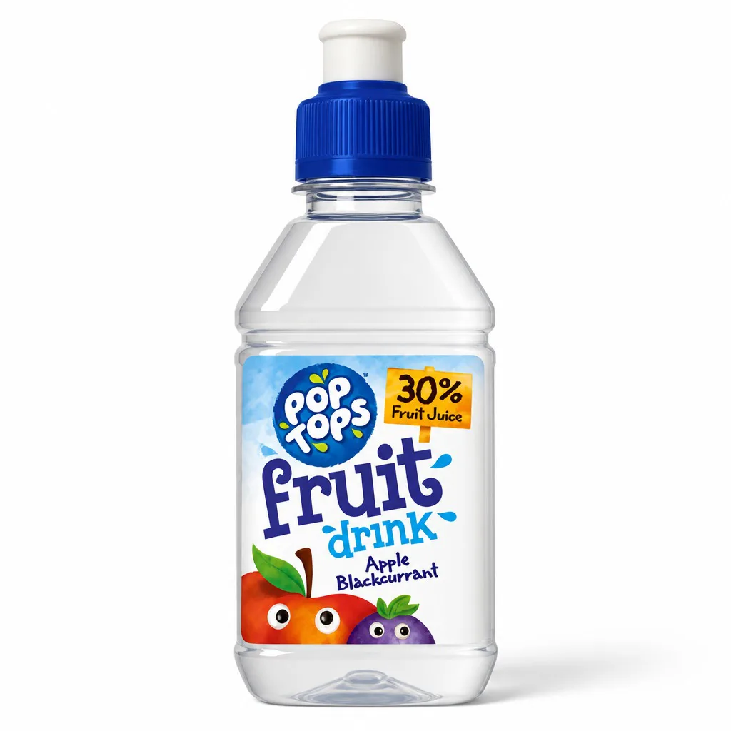 Pop Tops Fruit Drink Apple Blackcurrant
