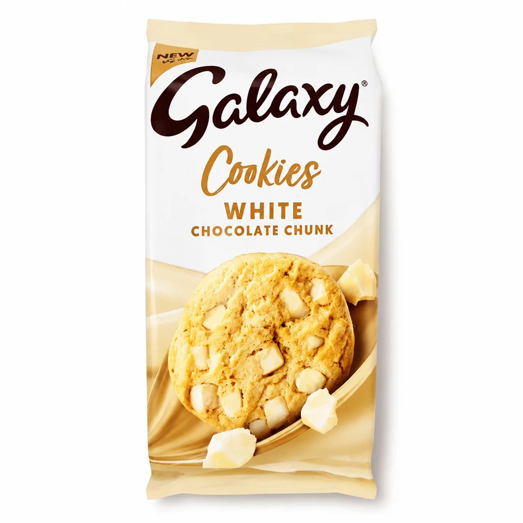 Galaxy White Chocolate Cookies