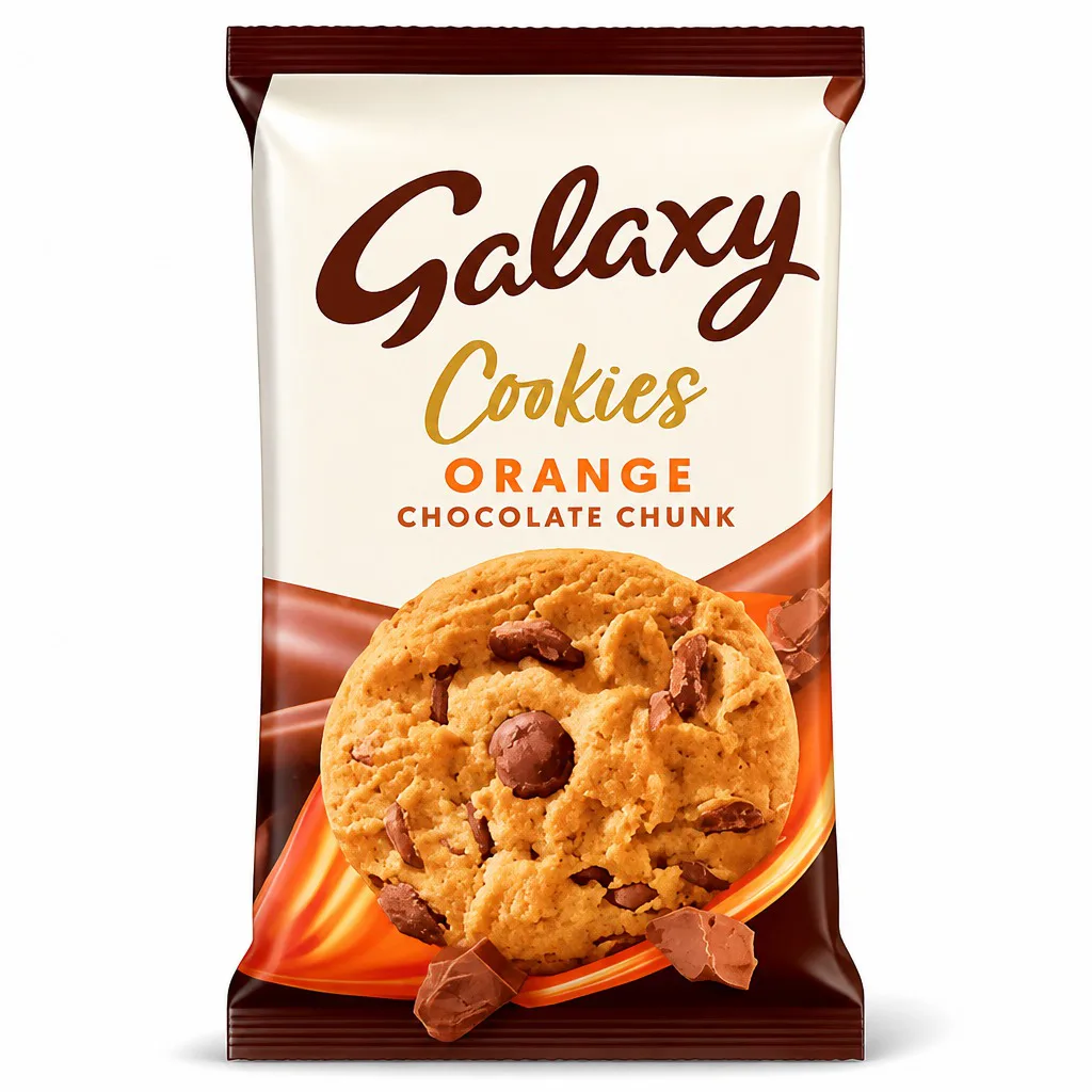 Galaxy Orange Chocolate Chunk Cookies 162g