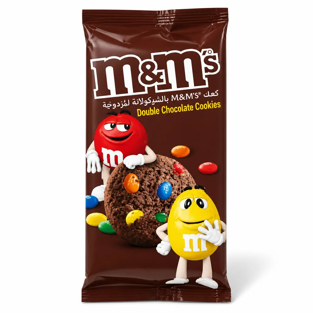 M&M's Cookies Double Chocolate