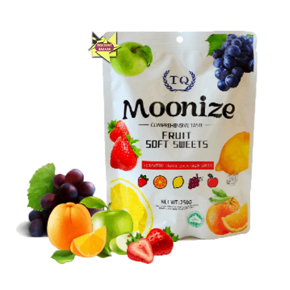 TQ Moonize Fruit Soft Sweets 225g
