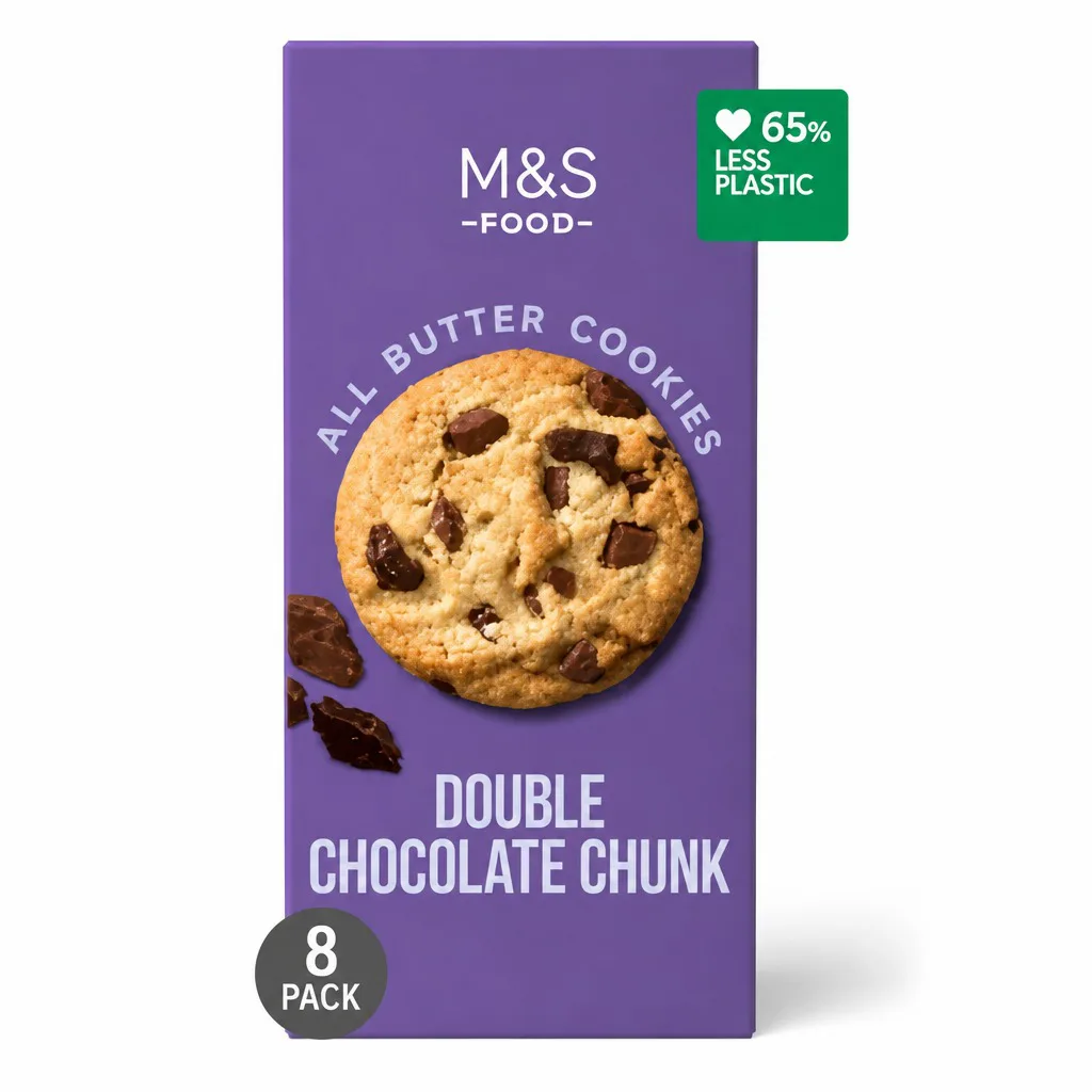 M&S Double Belgian Chocolate Chunk Cookies