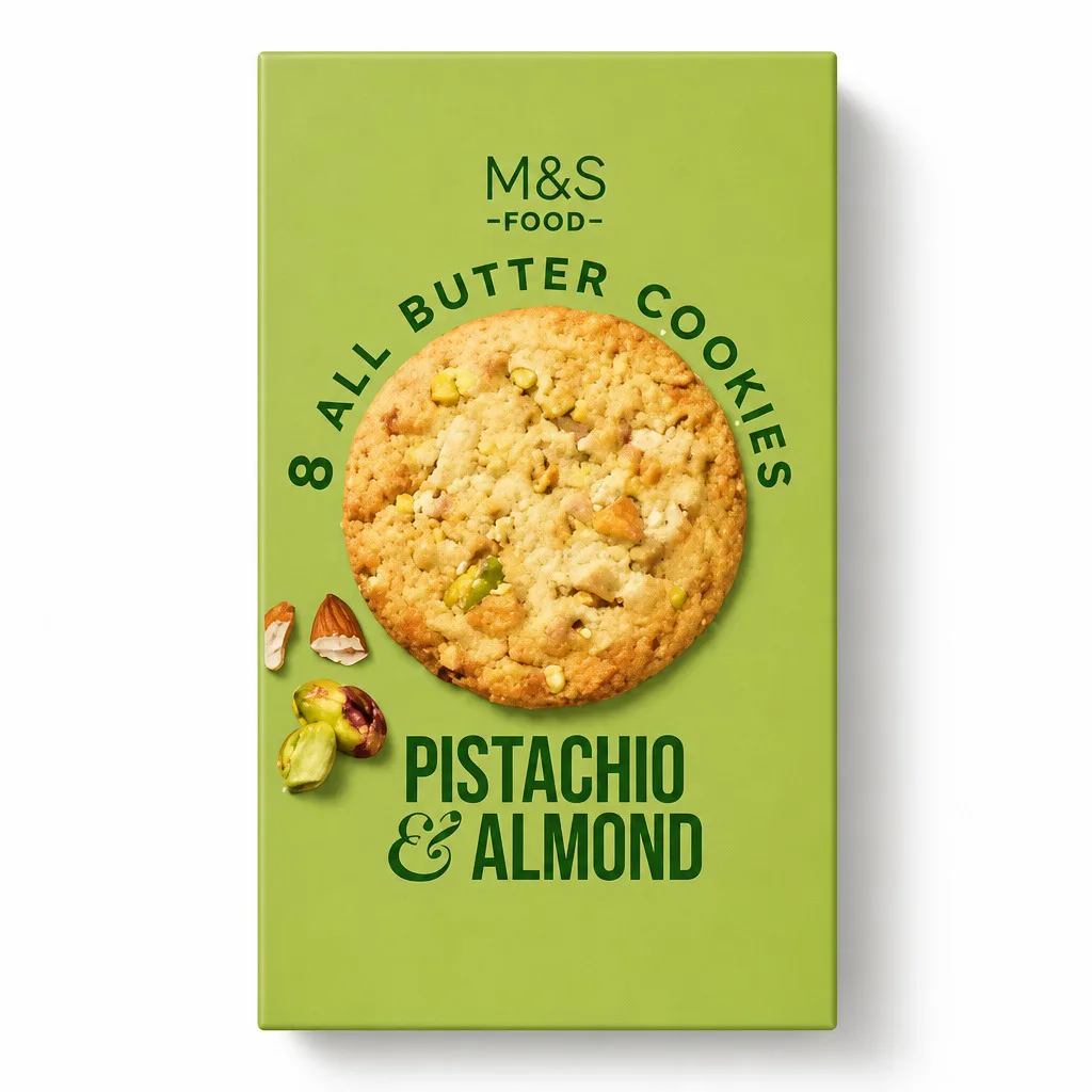 M&S Pistachio & Almond Cookies