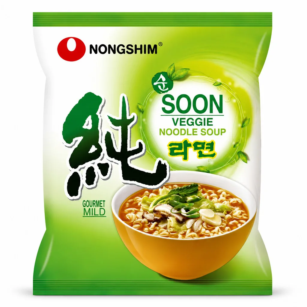 Nongshim Soon Veggie Ramyun Noodle