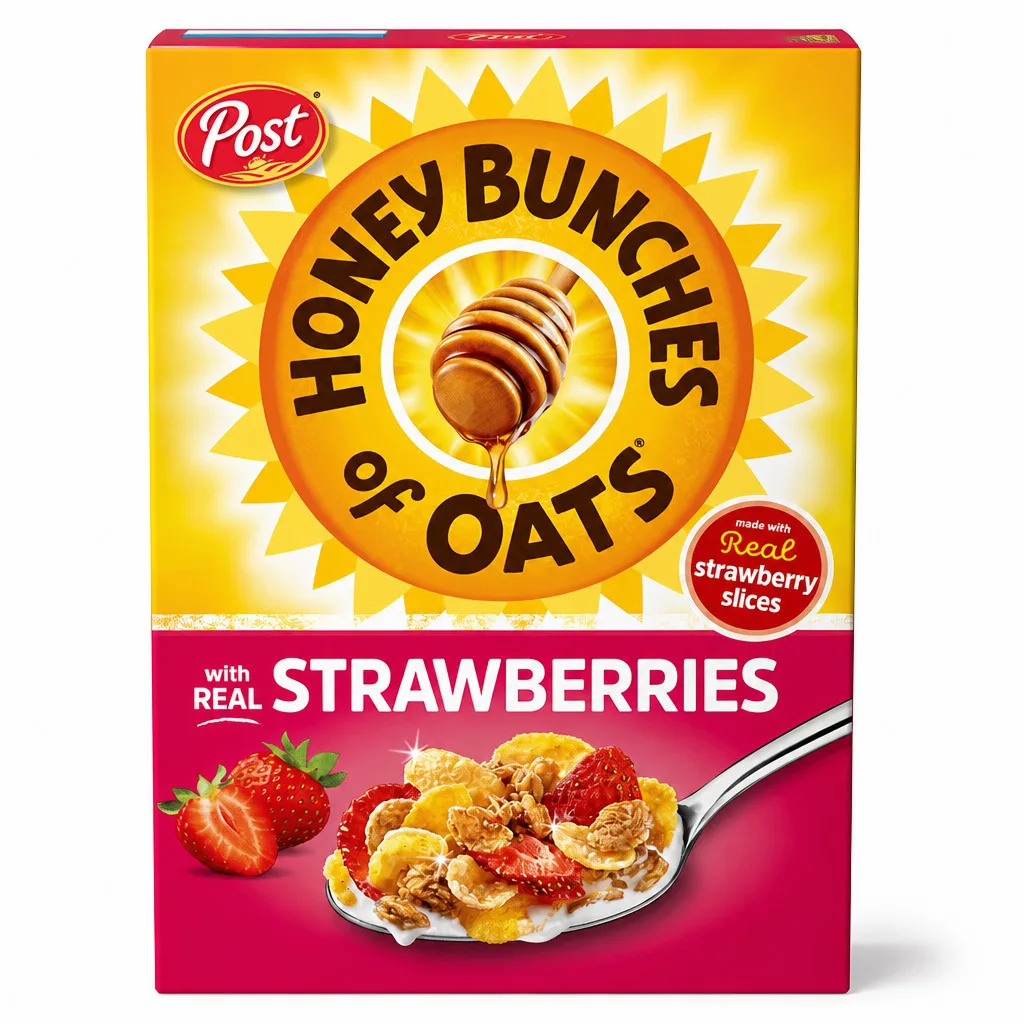 Post Honey Bunches of Oats with Real Strawberries 311g