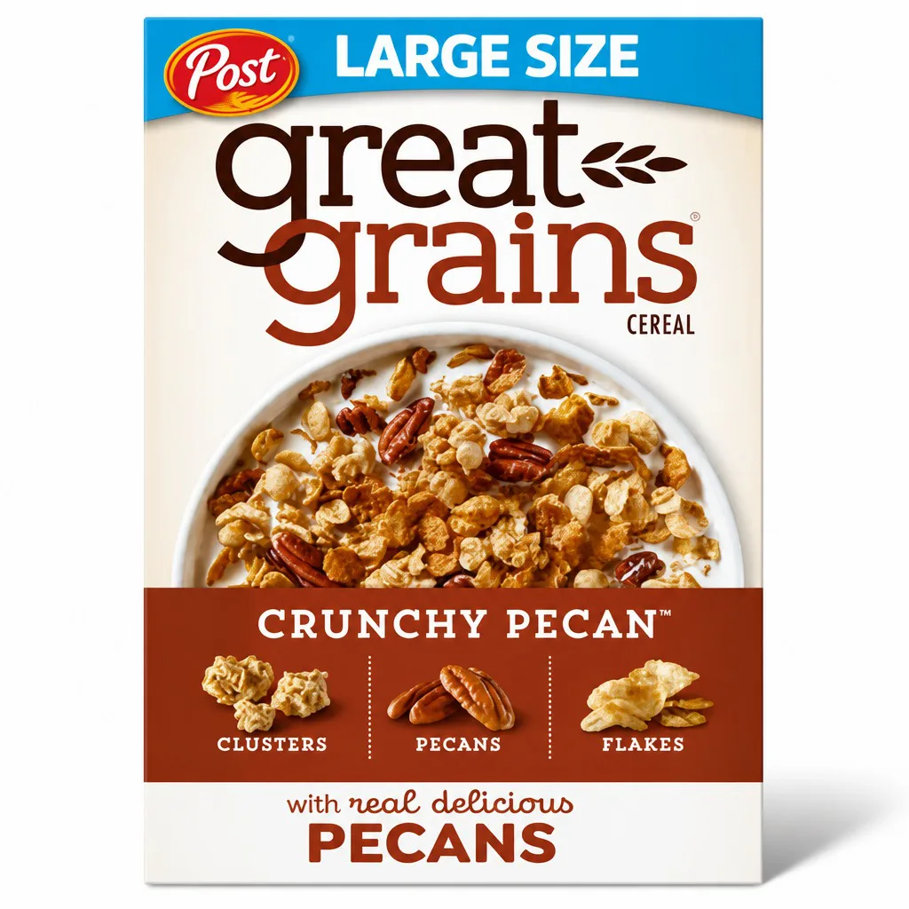 Post Great Grains Cereal Crunchy Pecan 453g