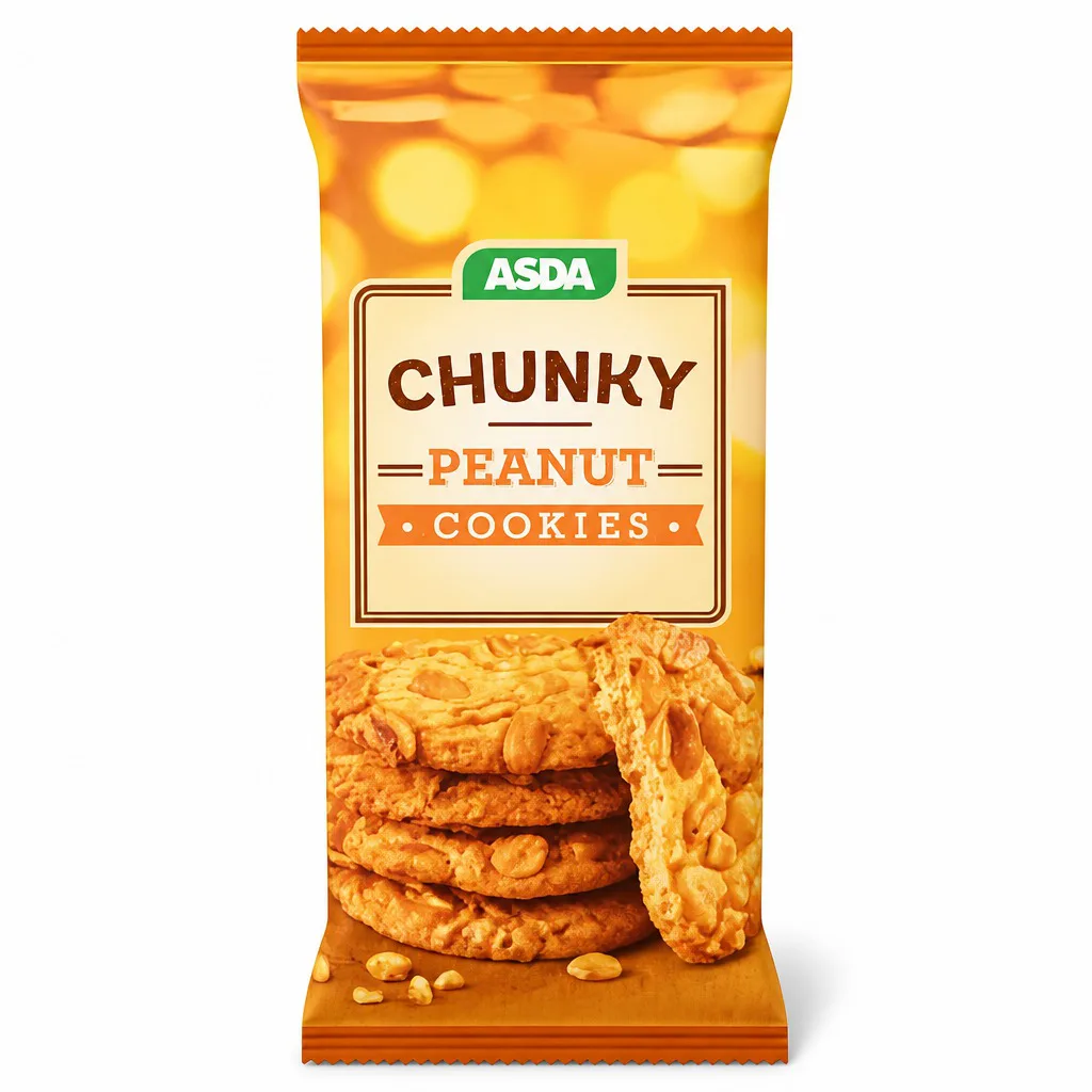Asda Chunky Peanut Cookies 200g