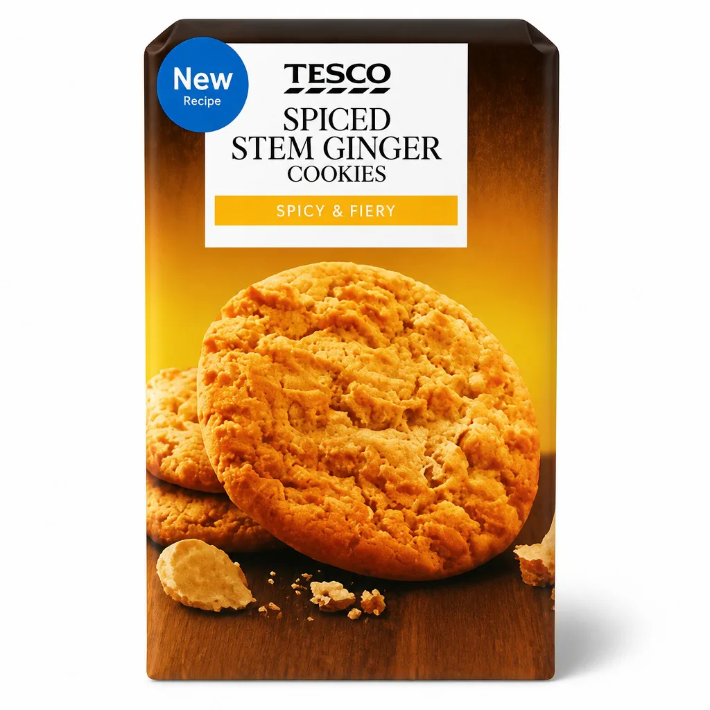 Tesco Spiced Stem Ginger Cookies 200g