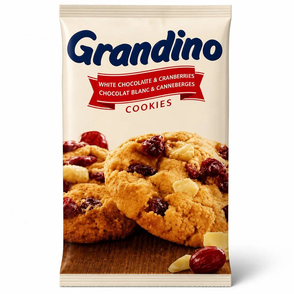 Sondey Chunky White Chocolate & Cranberry Cookies 200g