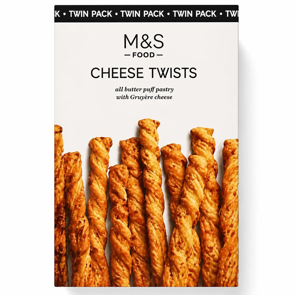 M&S Food Cheese Twists (Twin Pack)