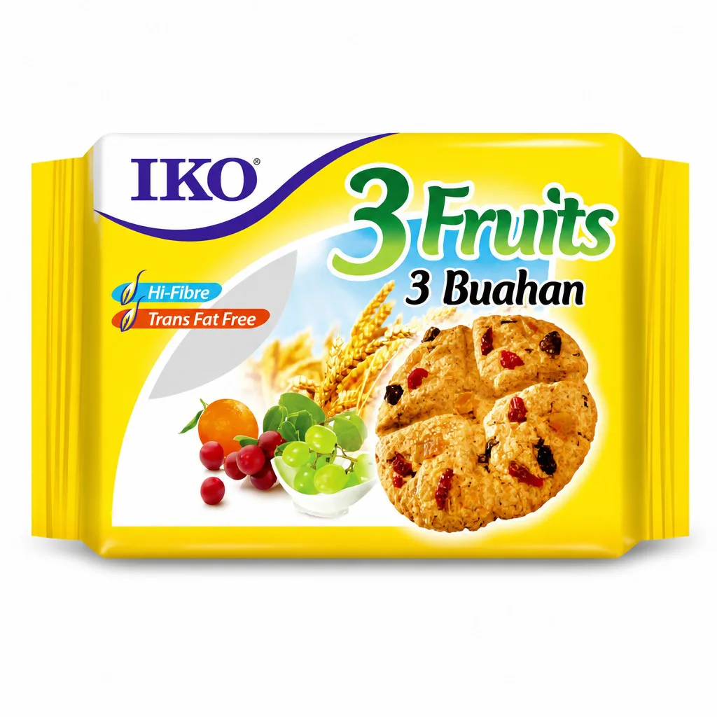 Iko Oat Cracker with 3 Fruits 178g