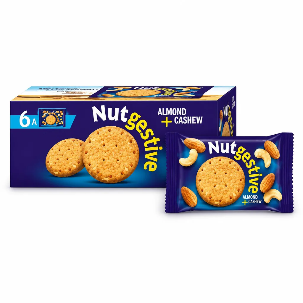 Nutgestive Almond & Cashew Biscuits 240g