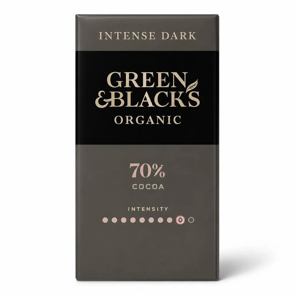 Green & Black's Organic Dark Chocolate 70% 100g