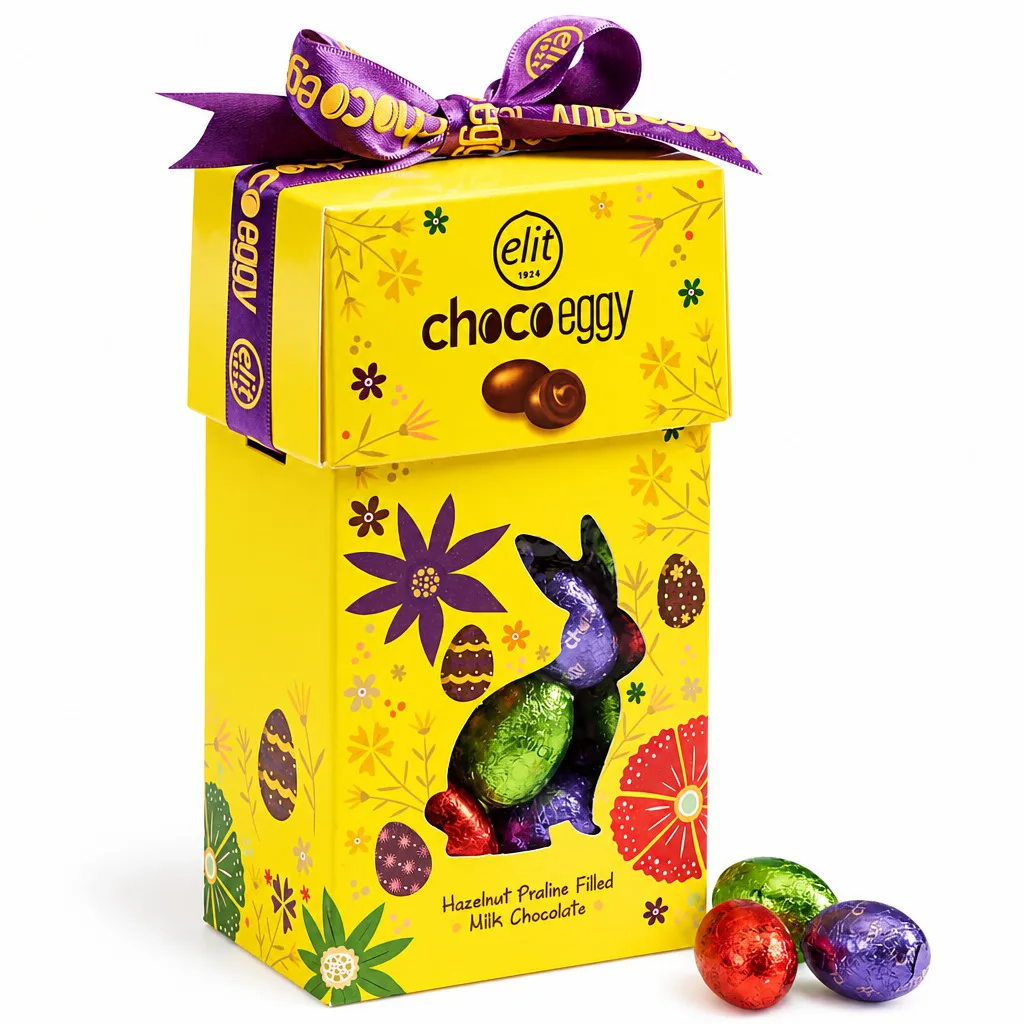 Elit Choco Eggy Hazelnut Praline Milk Chocolate 200g