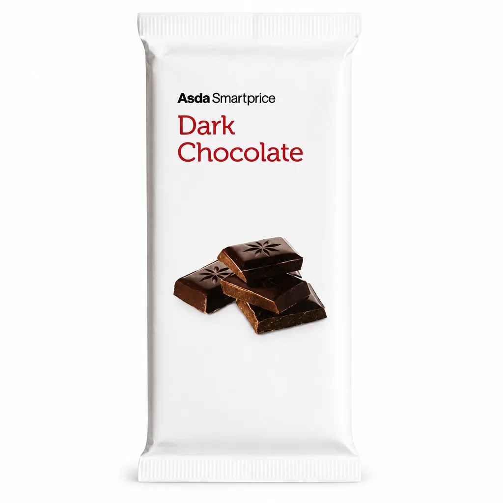 Asda Smart Price Dark Chocolate Bar 100g