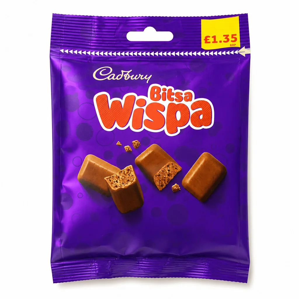 Cadbury Bitsa Wispa 95g