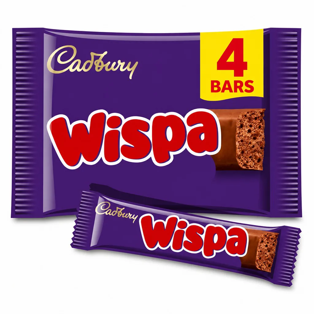 Cadbury Wispa 4 Bars Pack 111.6g