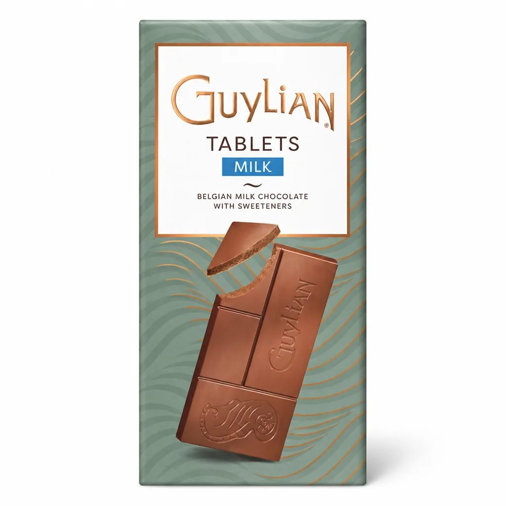 Guylian No Sugars Added Milk Chocolate 100g