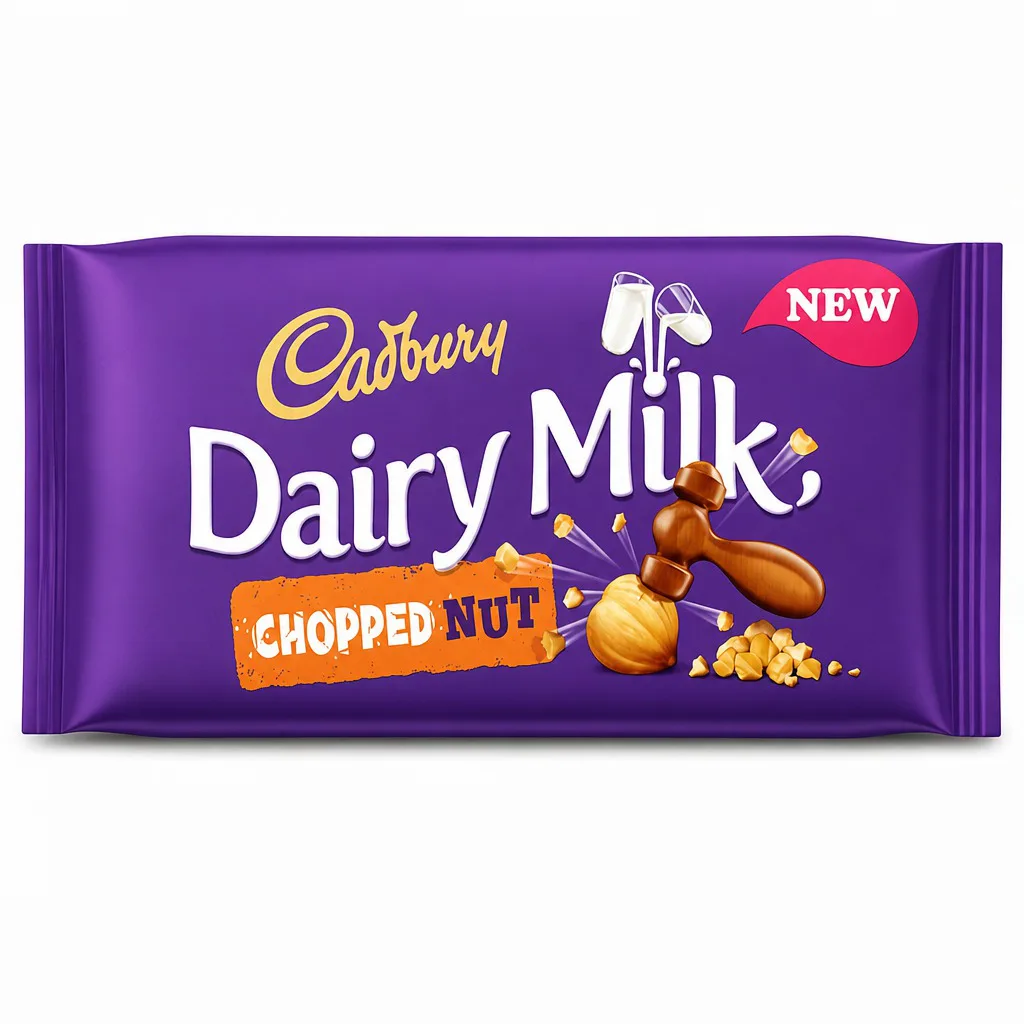 Cadbury Dairy Milk Chopped Nut Bar 95g