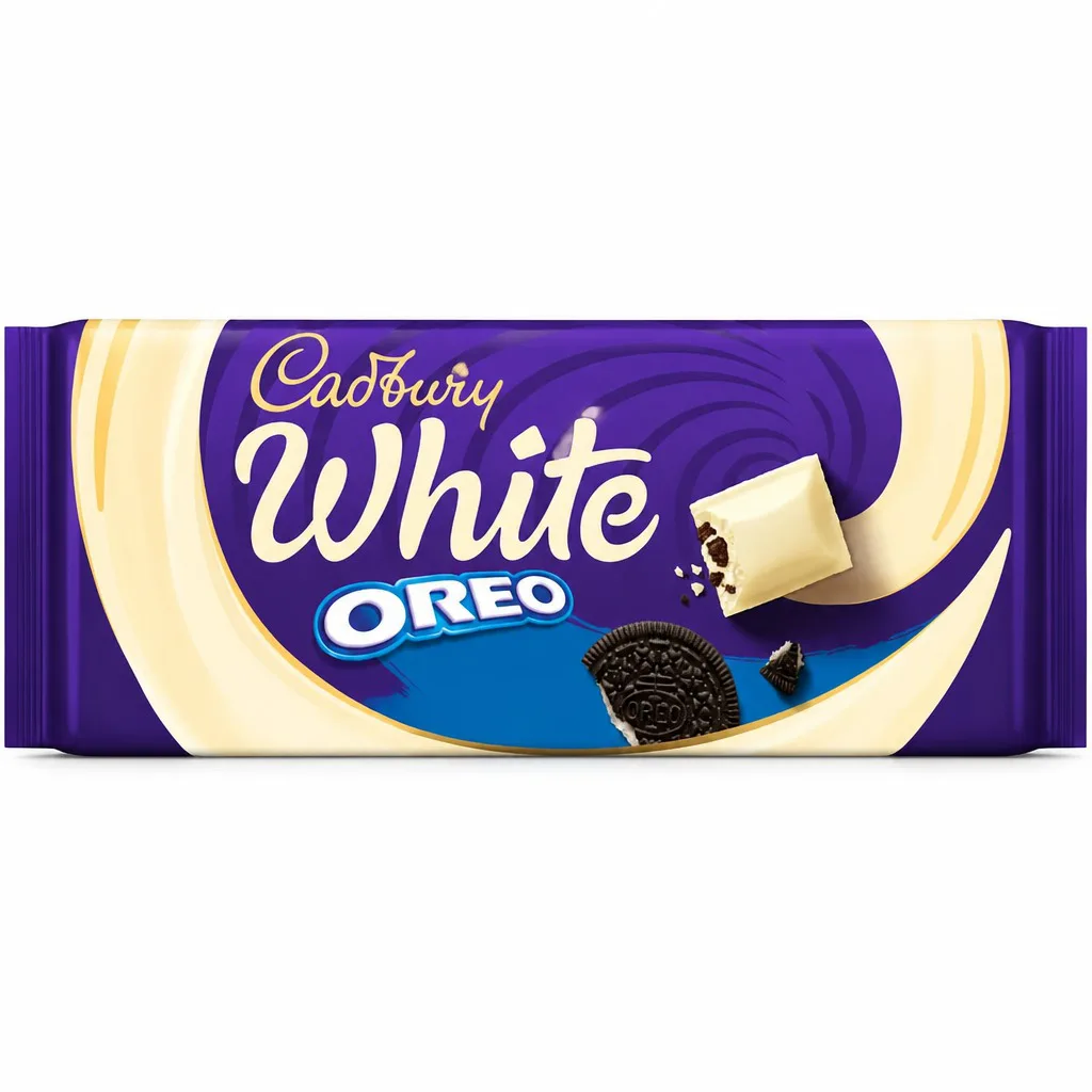 Cadbury Dairy Milk with Oreo White Chocolate Bar 120g
