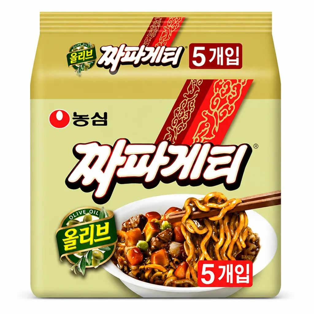 Nongshim Chapagetti Original Noodle 5 Pack 700g