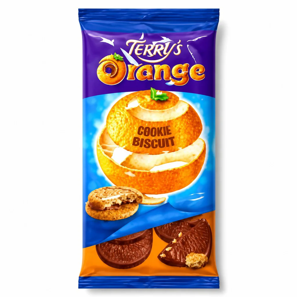 Terry's Orange Chocolate Cookie Biscuit 90g
