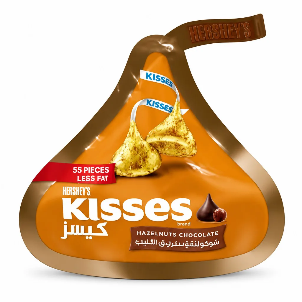 Hershey's Kisses Milk Chocolate with Hazelnut 150g