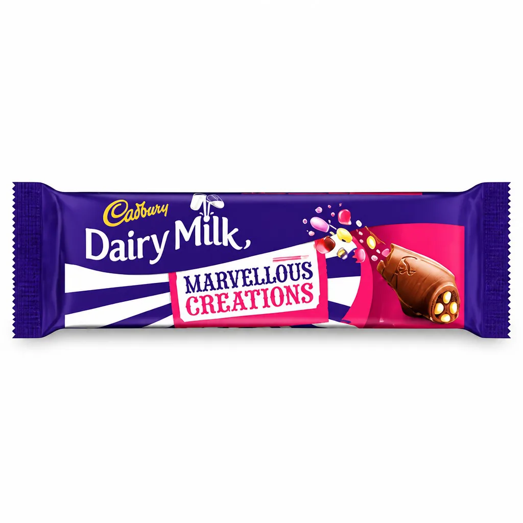 Cadbury Dairy Milk Marvellous Creations Jelly Popping Candy 180g