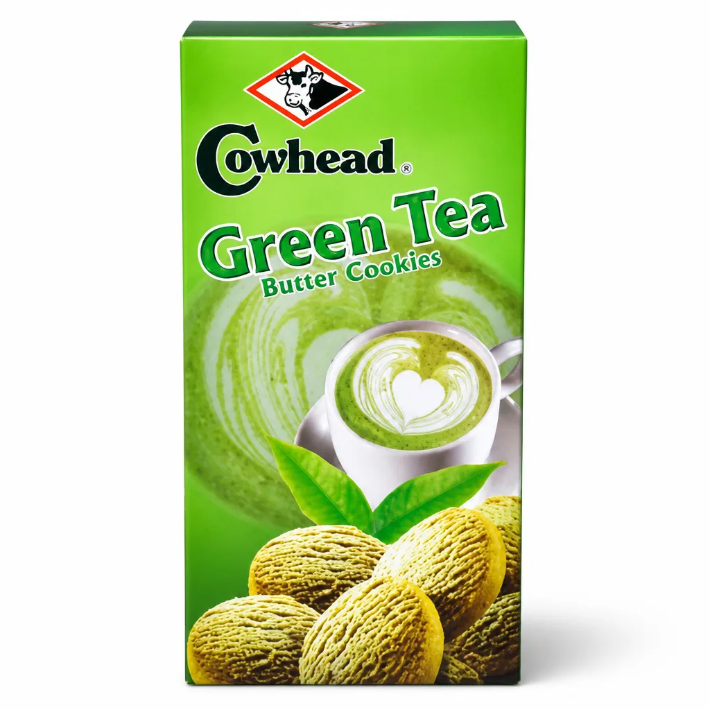 Cowhead Green Tea Butter Cookies 150g