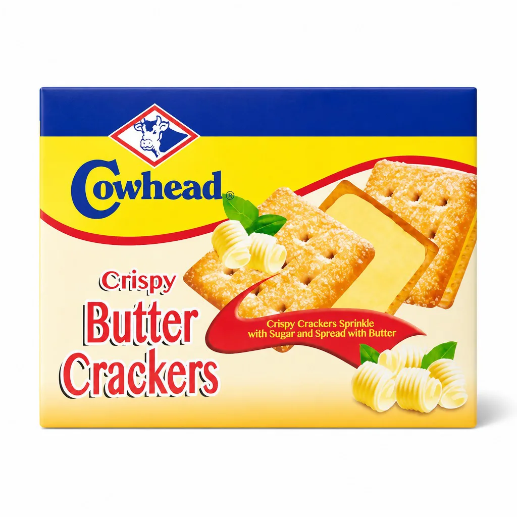 Cowhead Crispy Butter Crackers 208g