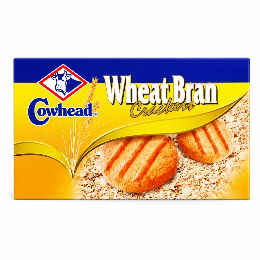 Cowhead Wheat Bran Crackers 178g