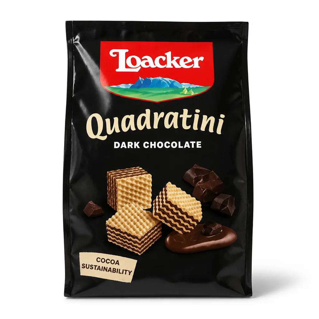 Loacker Quadratini Dark Chocolate 125g
