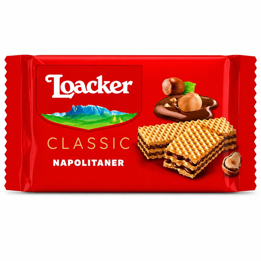 Loacker Wafer Napolitaner 25pcs 1125g