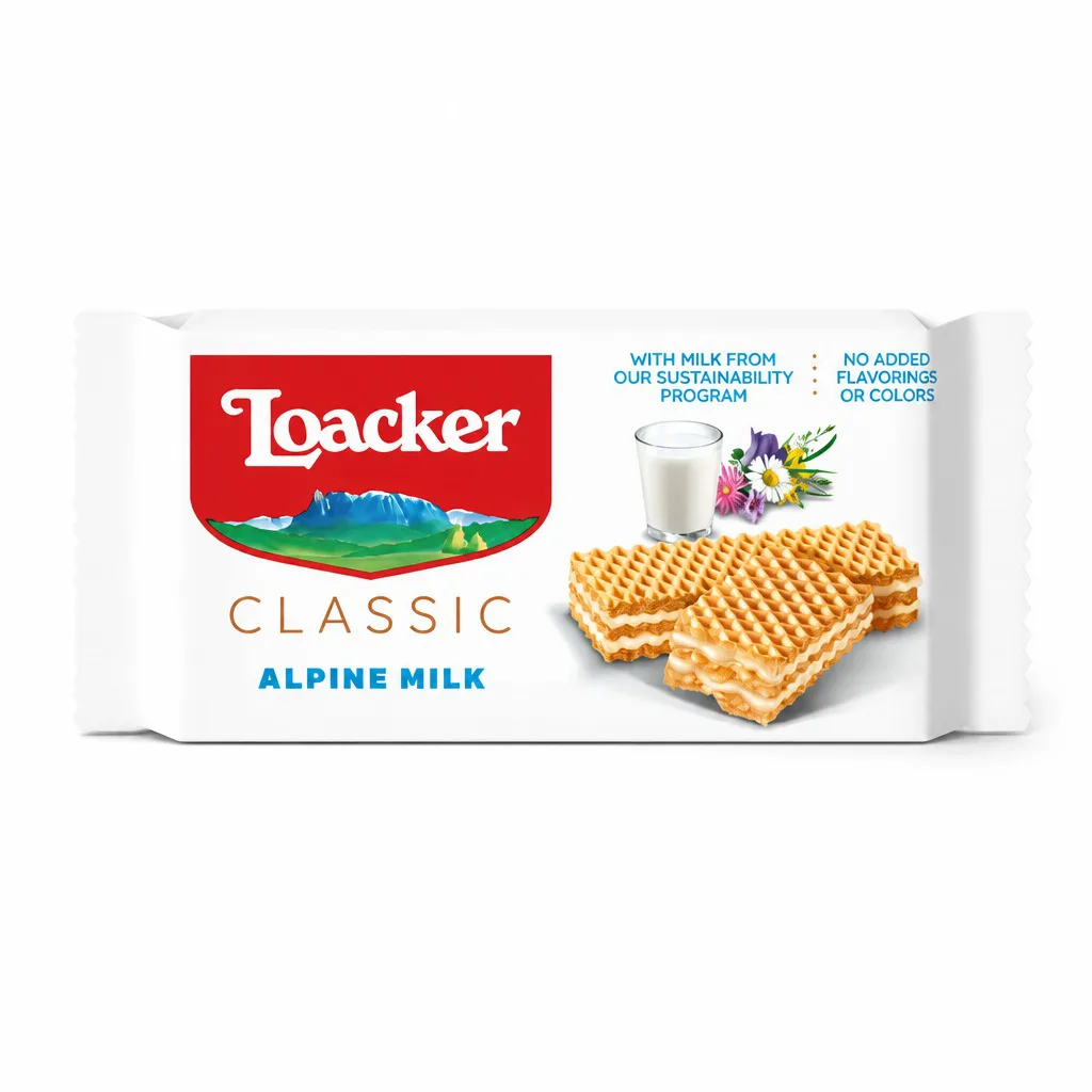 Loacker Milk Wafer 25pcs 1125g