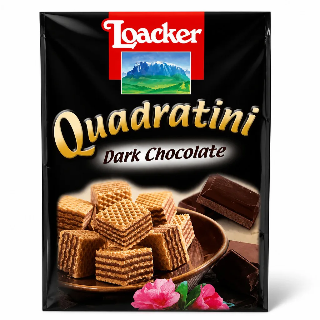 Loacker Quadratini Napolitaner Wafer 250g