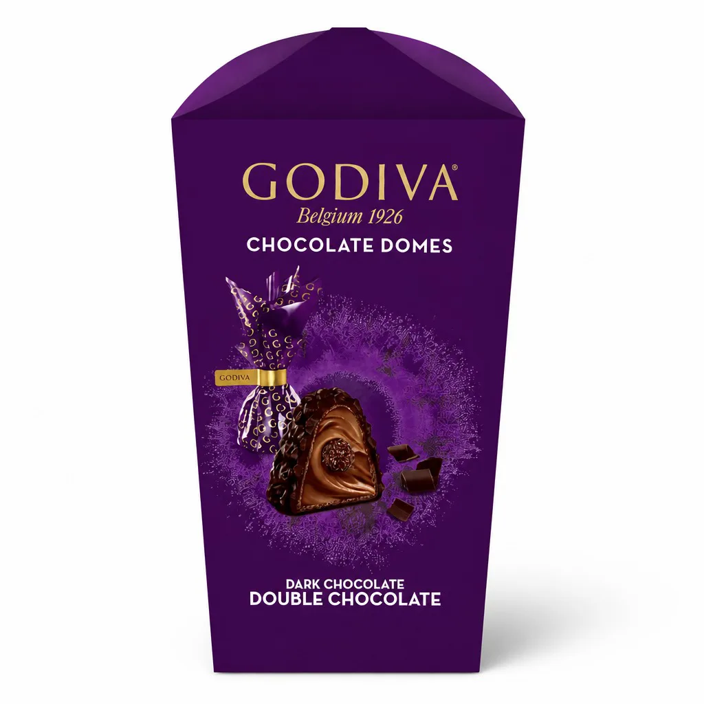 Godiva Chocolate Domes Double Chocolate 124g