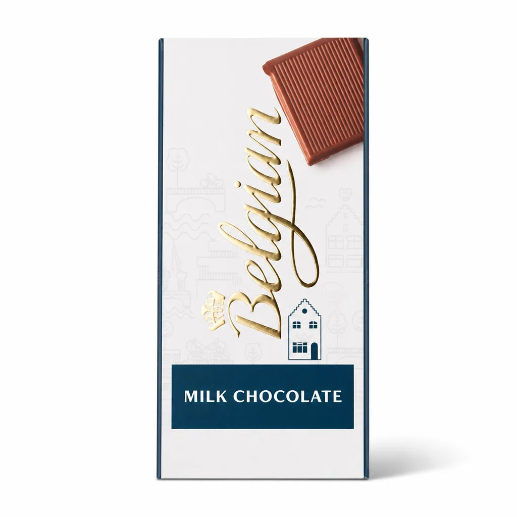 Belgian Milk Chocolate Bar 100g